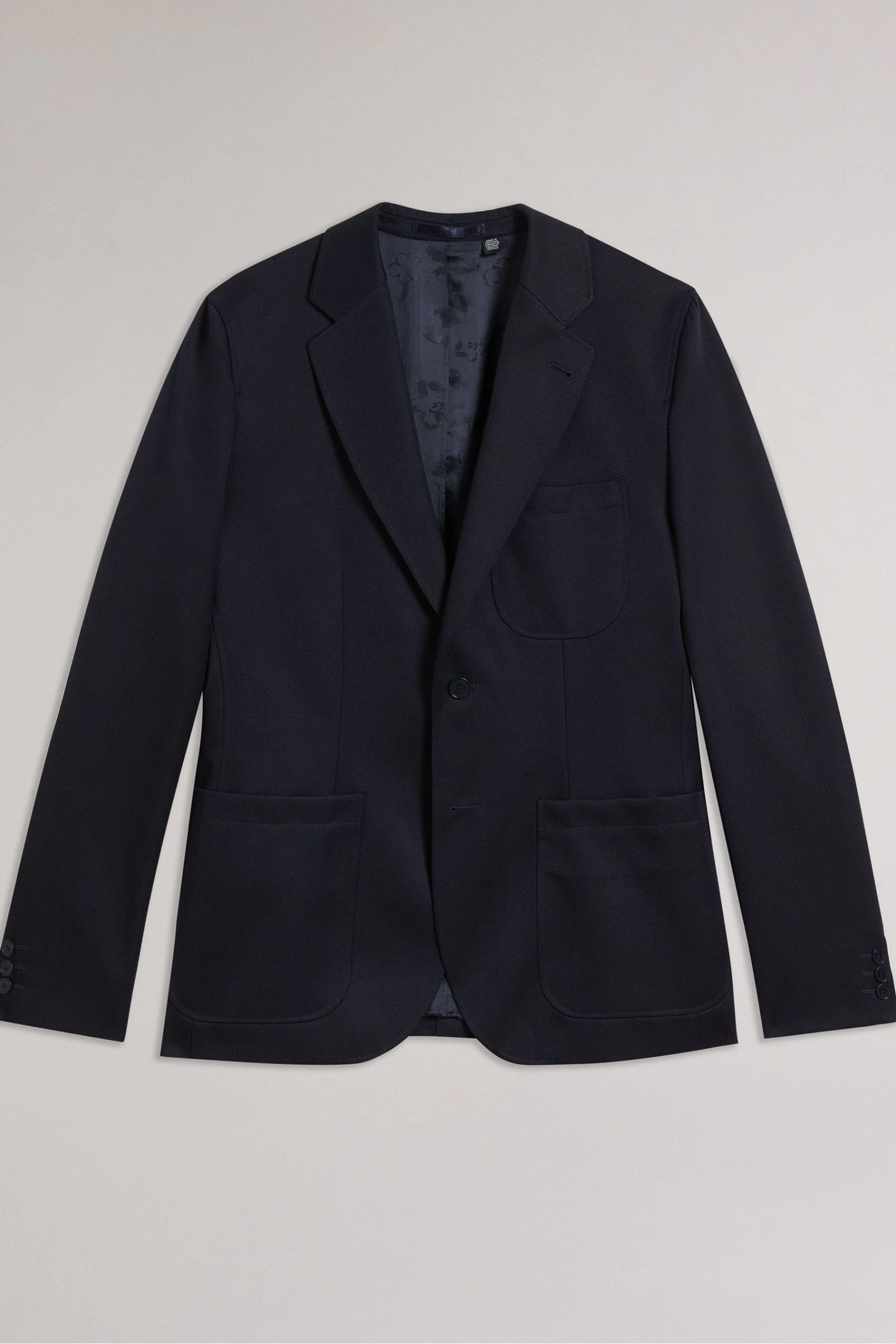 Ted Baker Blue Single Breasted Jacket 7 Ted Baker Blue Single Breasted Jacket - Image 5