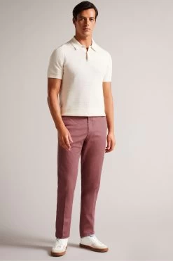 Ted Baker Red Quarts Halden Tapered Fit Chinos 10 Ted Baker Red Quarts Halden Tapered Fit Chinos -Ted Baker Shop 819841s3