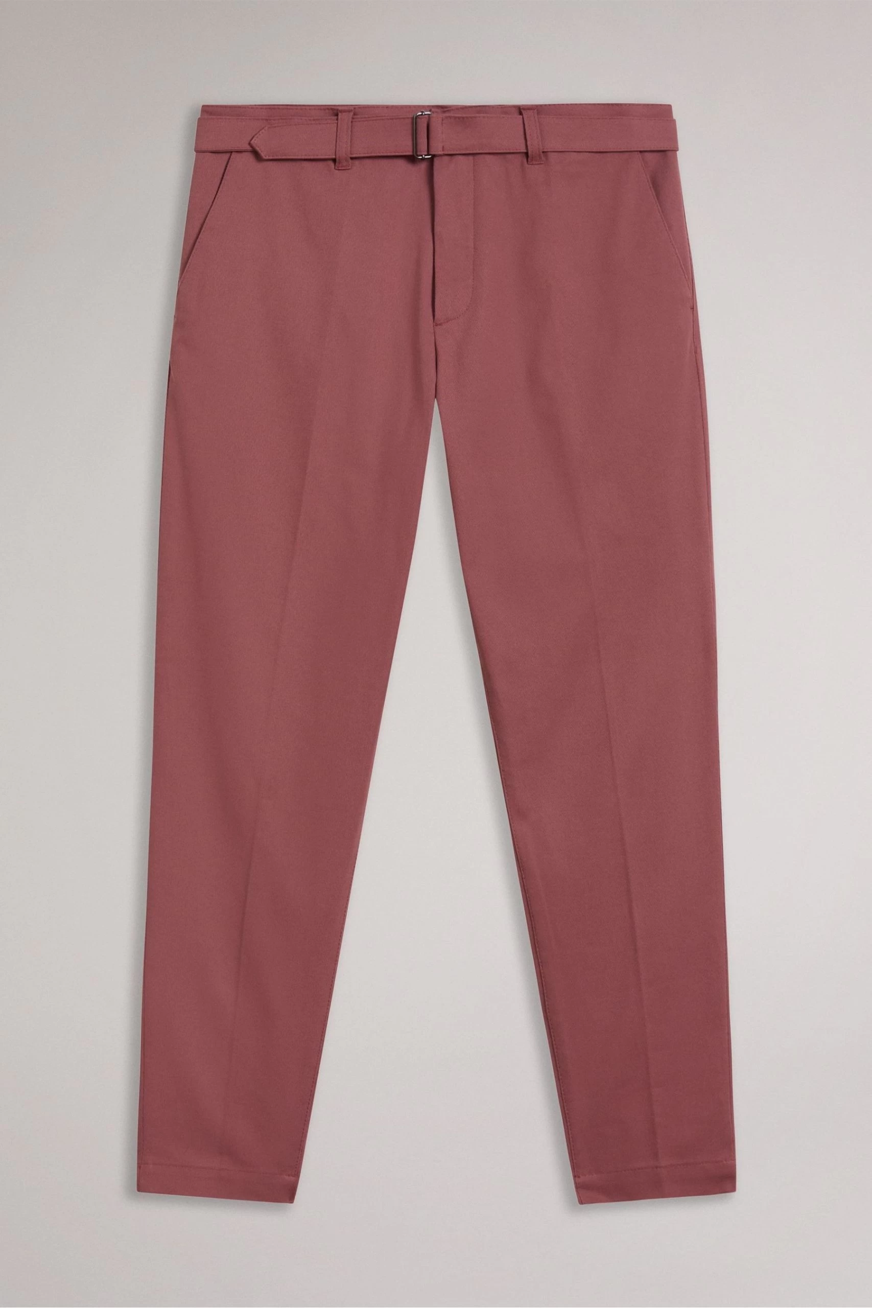 Ted Baker Red Quarts Halden Tapered Fit Chinos 6 Ted Baker Red Quarts Halden Tapered Fit Chinos - Image 4