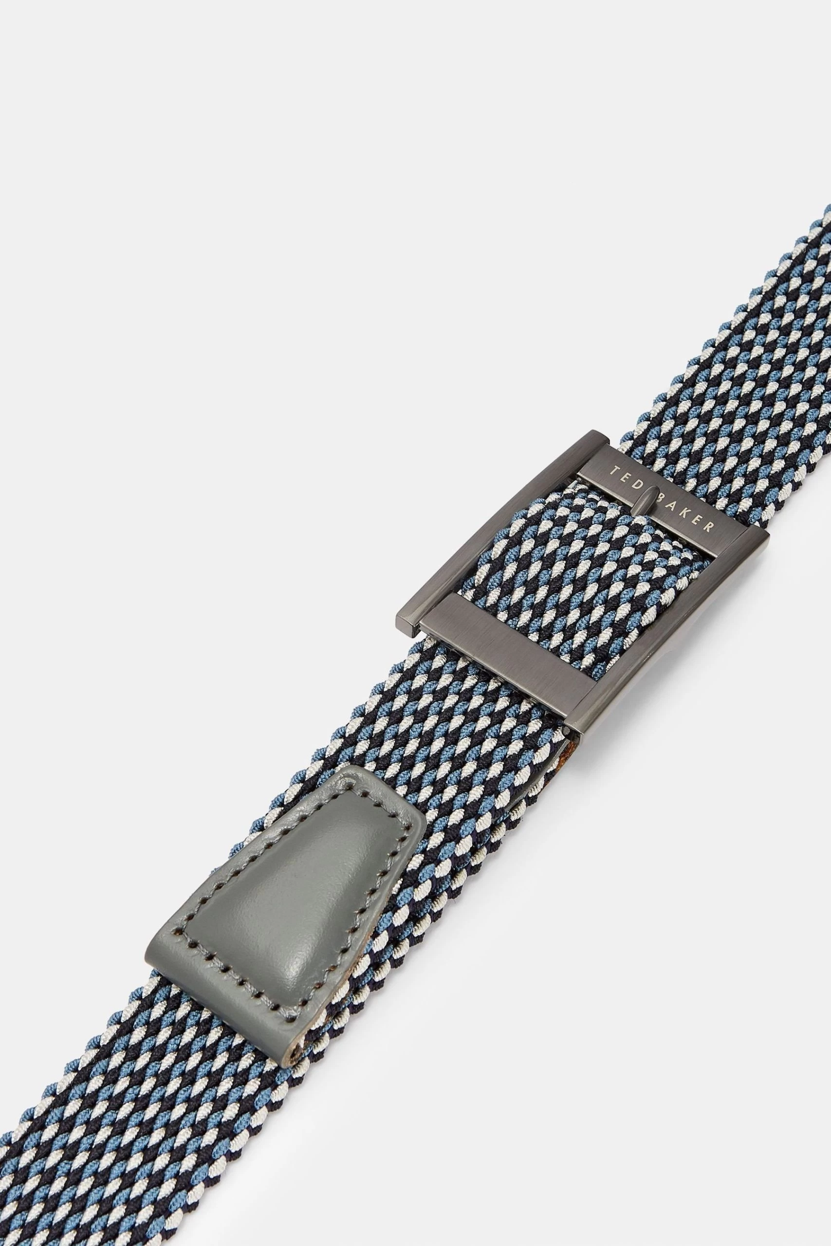 Ted Baker Blue Columm Reversible Elastic Belt 6 Ted Baker Blue Columm Reversible Elastic Belt - Image 4