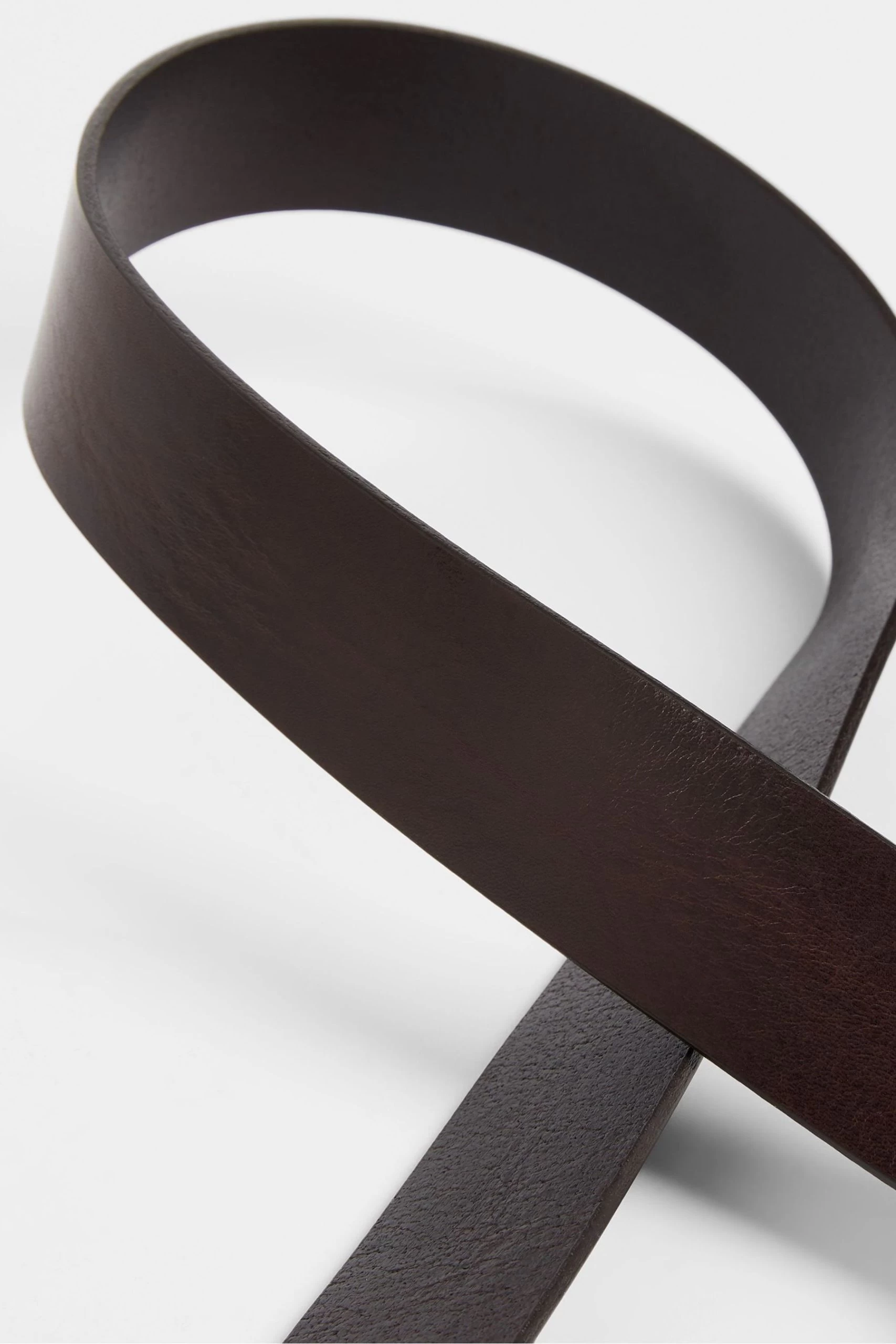 Ted Baker Brown Keepsak Contrast Keeper Leather Belt 4 Ted Baker Brown Keepsak Contrast Keeper Leather Belt - Image 2