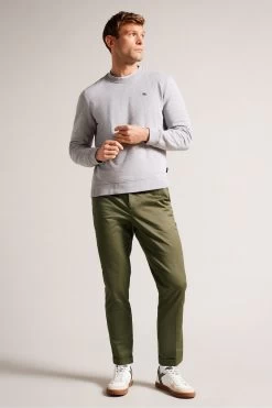 Ted Baker Green Luciant Slim Fit Twill Trousers 10 Ted Baker Green Luciant Slim Fit Twill Trousers -Ted Baker Shop 835119s3
