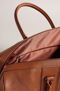 Ted Baker Evyday Tan Striped Pu Brown Holdall 9 Ted Baker Evyday Tan Striped Pu Brown Holdall -Ted Baker Shop 859251s4