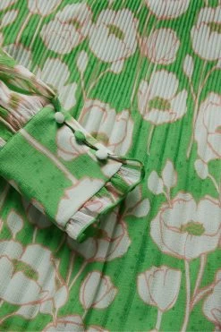 Ted Baker Green Ellerie Blouson Sleeve Swing Blouse 11 Ted Baker Green Ellerie Blouson Sleeve Swing Blouse -Ted Baker Shop 872275s5