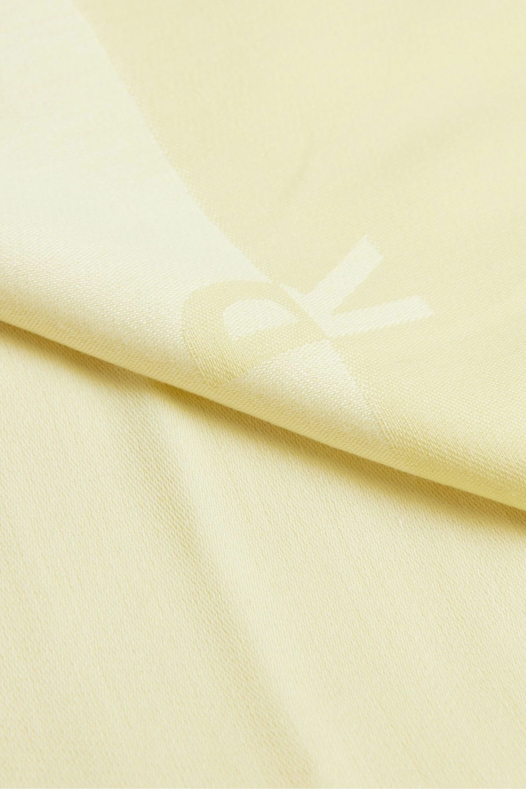 Ted Baker Yellow Esteli Logo Long Scarf 4 Ted Baker Yellow Esteli Logo Long Scarf - Image 2