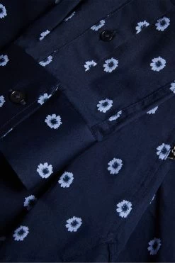 Ted Baker Blue Kyme Long Sleeve Ditsy Floral Shirt 11 Ted Baker Blue Kyme Long Sleeve Ditsy Floral Shirt -Ted Baker Shop 910458s5