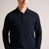 Ted Baker Blue Regular Fit Polo Shirt 2 Ted Baker Blue Regular Fit Polo Shirt -Ted Baker Shop 913027s