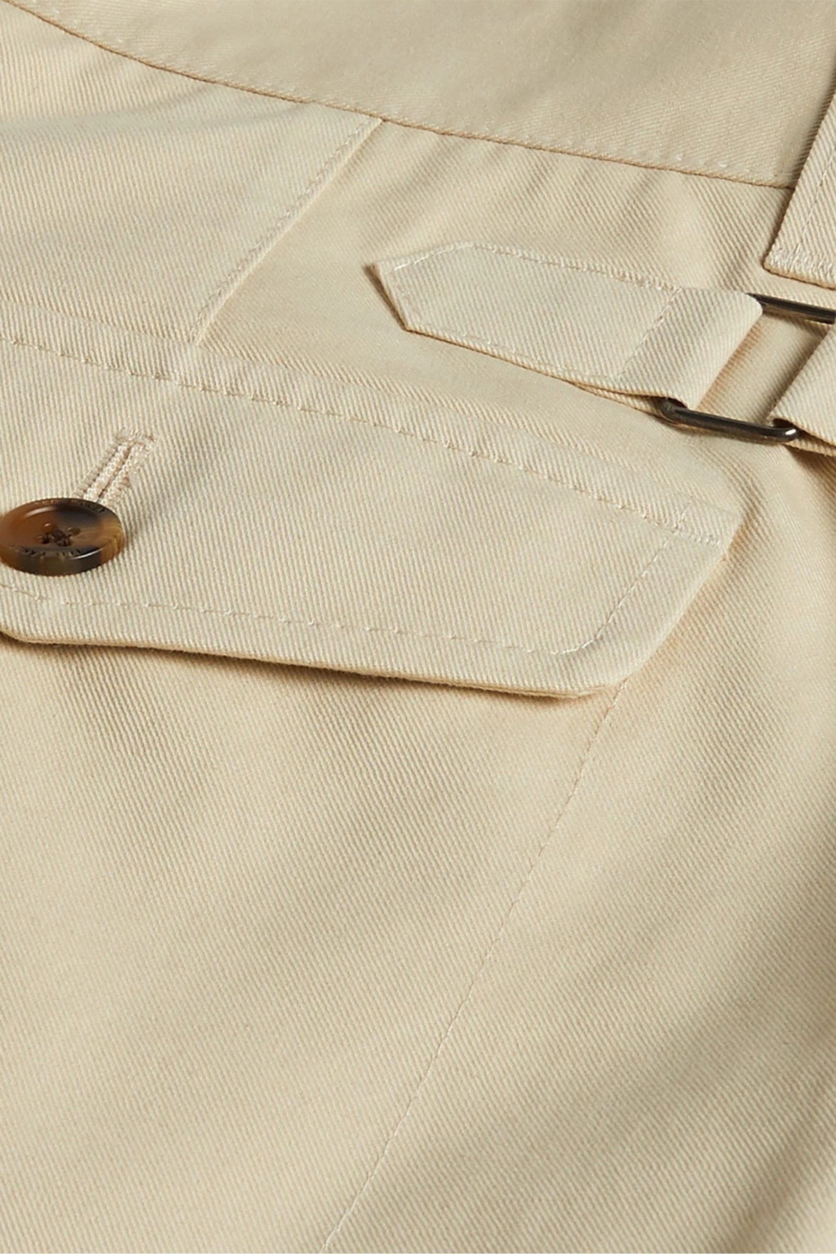 Ted Baker Natural Vedra Haldan Tapered Fit Trousers 6 Ted Baker Natural Vedra Haldan Tapered Fit Trousers - Image 4