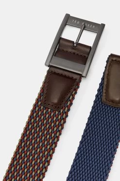 Ted Baker Orange Columm Reversible Elastic Belt 9 Ted Baker Orange Columm Reversible Elastic Belt -Ted Baker Shop 946487s4