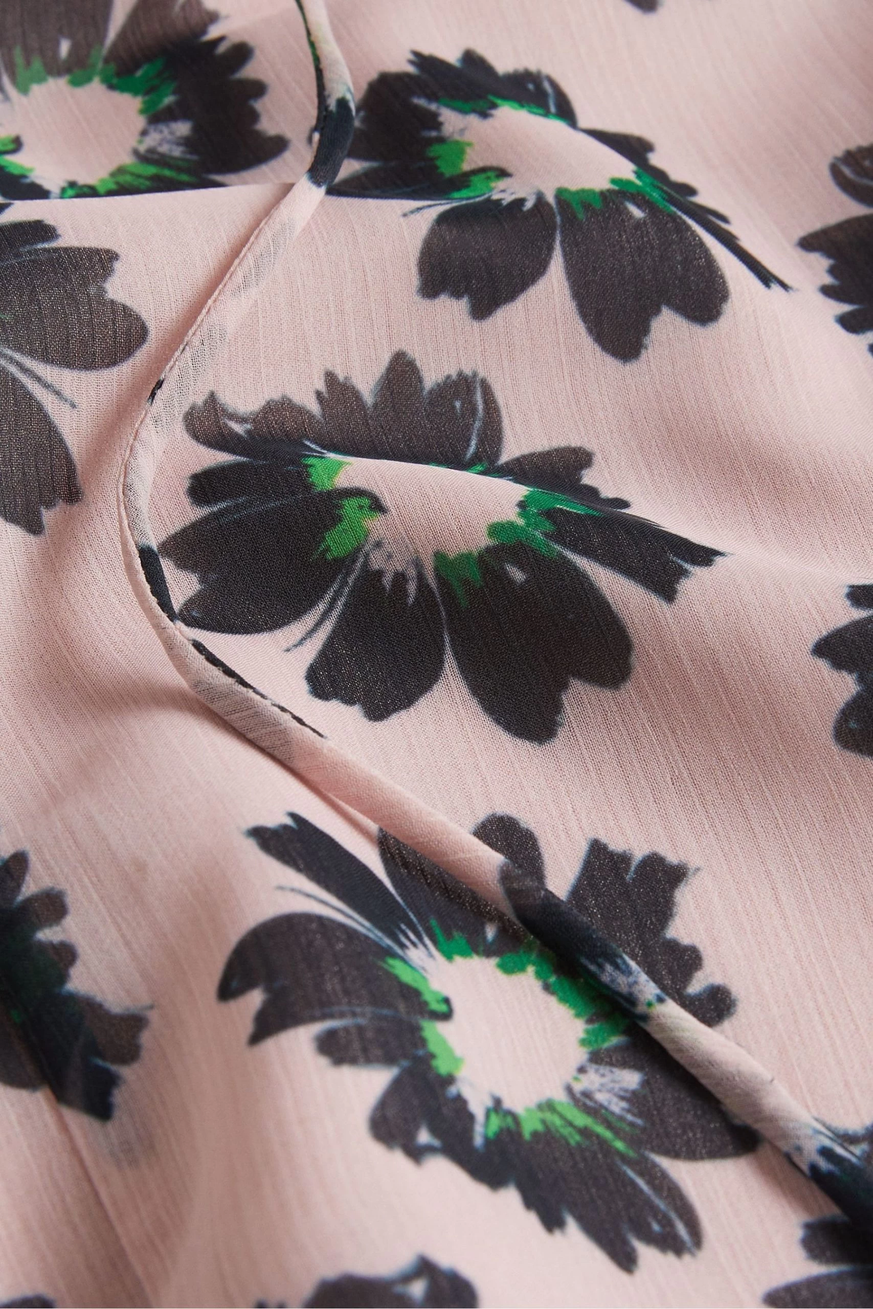 Ted Baker Pink Harlynn Split Sleeve Top With Neck Tie 7 Ted Baker Pink Harlynn Split Sleeve Top With Neck Tie - Image 5