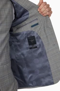 Ted Baker Grey Prince Of Wales Check Slim Suit Jacket 11 Ted Baker Grey Prince Of Wales Check Slim Suit Jacket -Ted Baker Shop 954 993s5