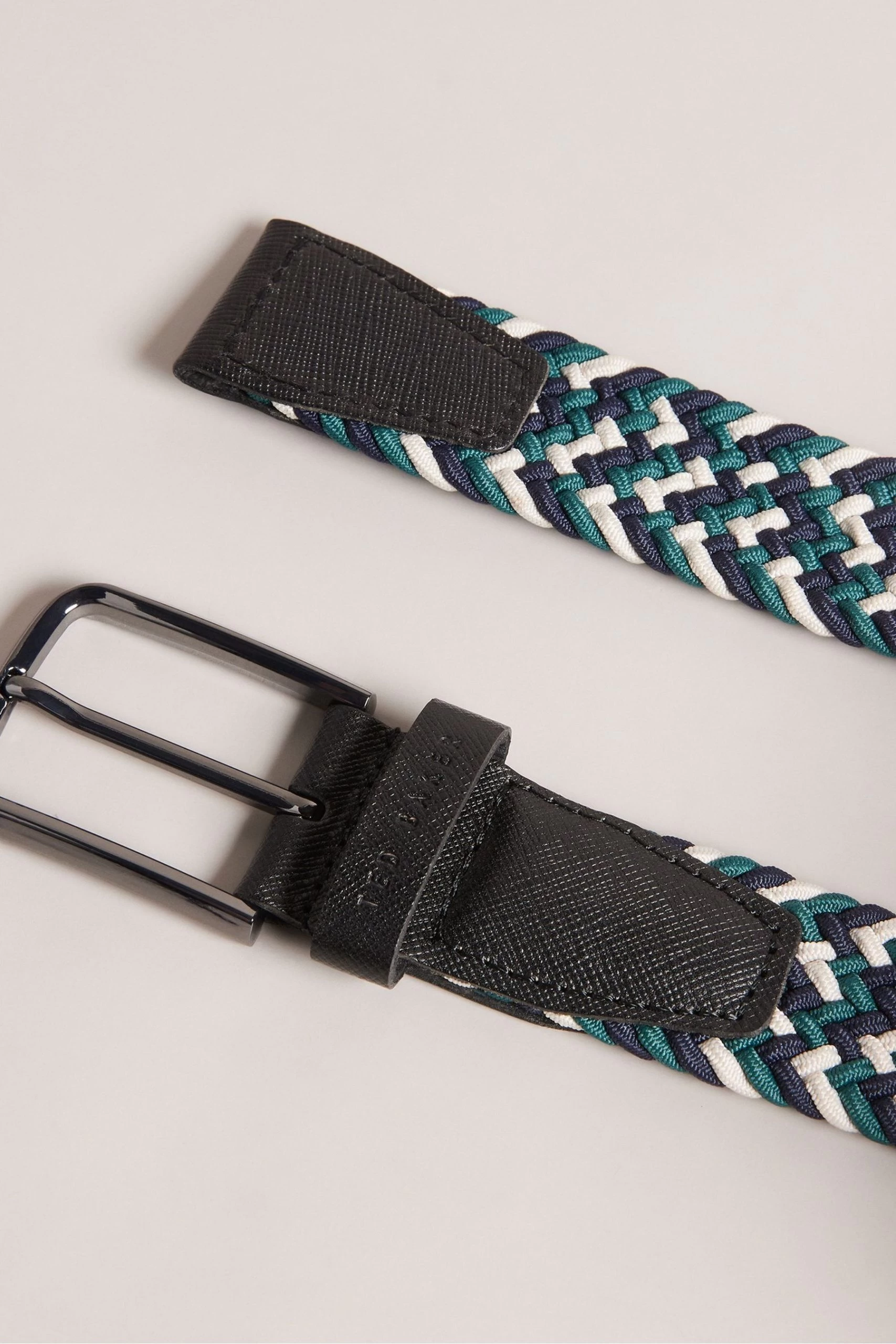 Ted Baker Black Strech Woven Elastic Belt 4 Ted Baker Black Strech Woven Elastic Belt - Image 2