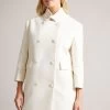 Ted Baker Natural Maisunn Double Breasted Hip Length Pea Coat 1 Ted Baker Natural Maisunn Double Breasted Hip Length Pea Coat -Ted Baker Shop 960378s