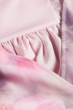 Ted Baker Pink Emiliah Coral Wrap Blouse With Smocked Shoulder 14 Ted Baker Pink Emiliah Coral Wrap Blouse With Smocked Shoulder -Ted Baker Shop 971184s6