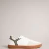 Ted Baker Barkerl Dk-Green Leather And Suede Sneakers 1 Ted Baker Barkerl Dk-Green Leather And Suede Sneakers -Ted Baker Shop 977529s