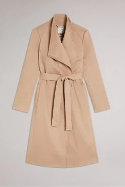 Ted Baker Rosina Brown Midi Length Wrap Trench Coat -Ted Baker Shop 981253s5