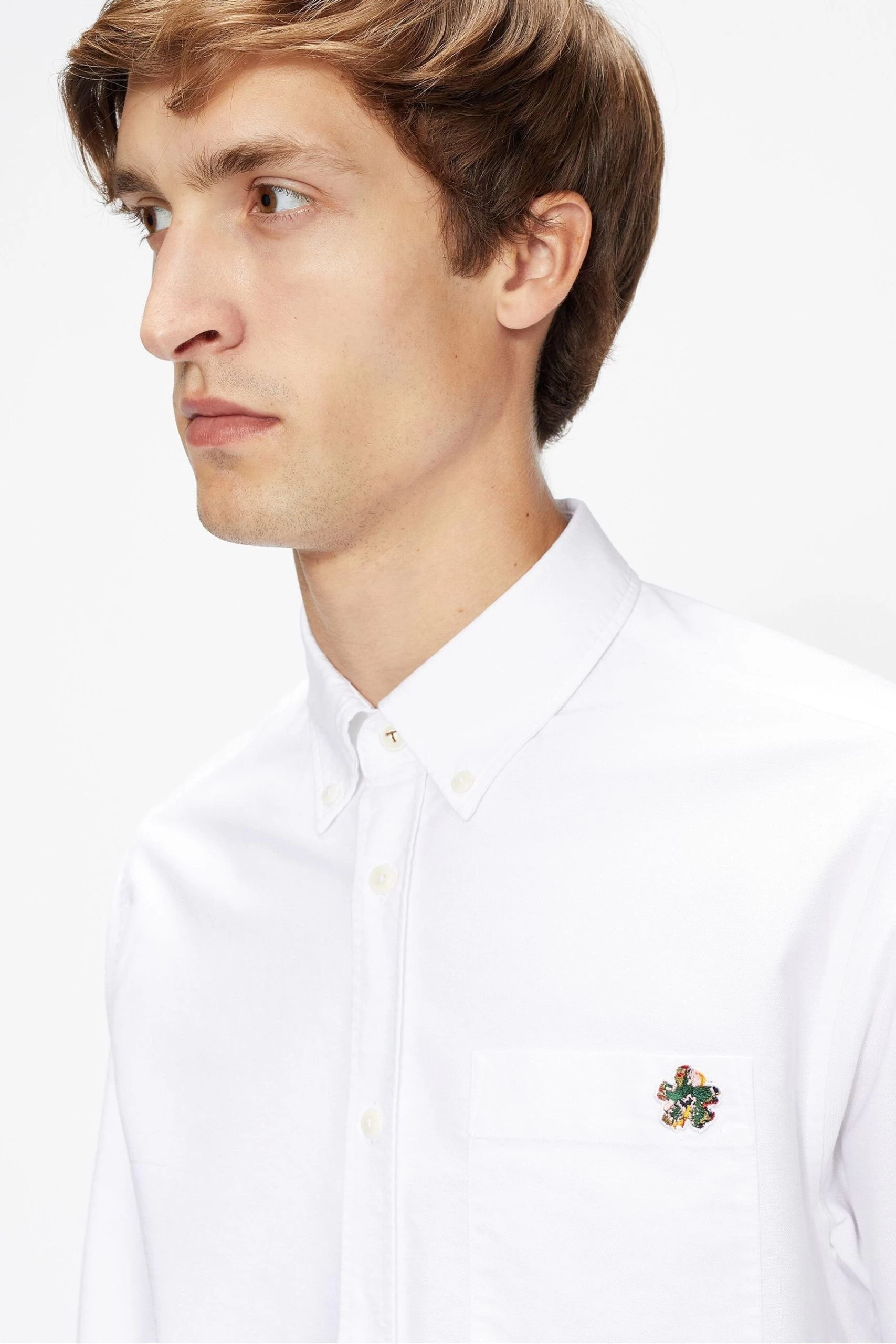 Ted Baker White Caplet Oxford Shirt 6 Ted Baker White Caplet Oxford Shirt - Image 4
