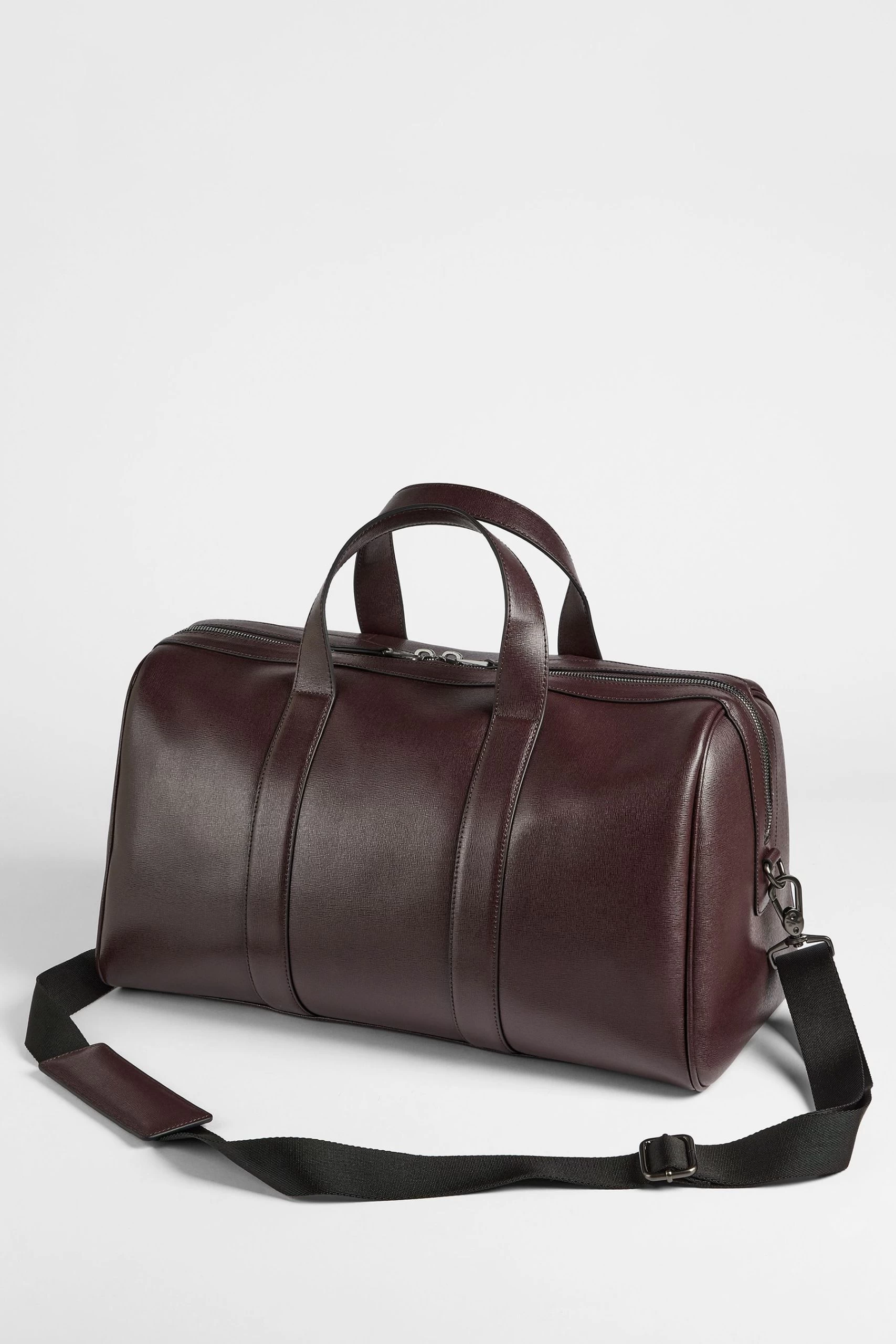 Ted Baker Red Fidick Saffiano Leather Holdall 4 Ted Baker Red Fidick Saffiano Leather Holdall - Image 2