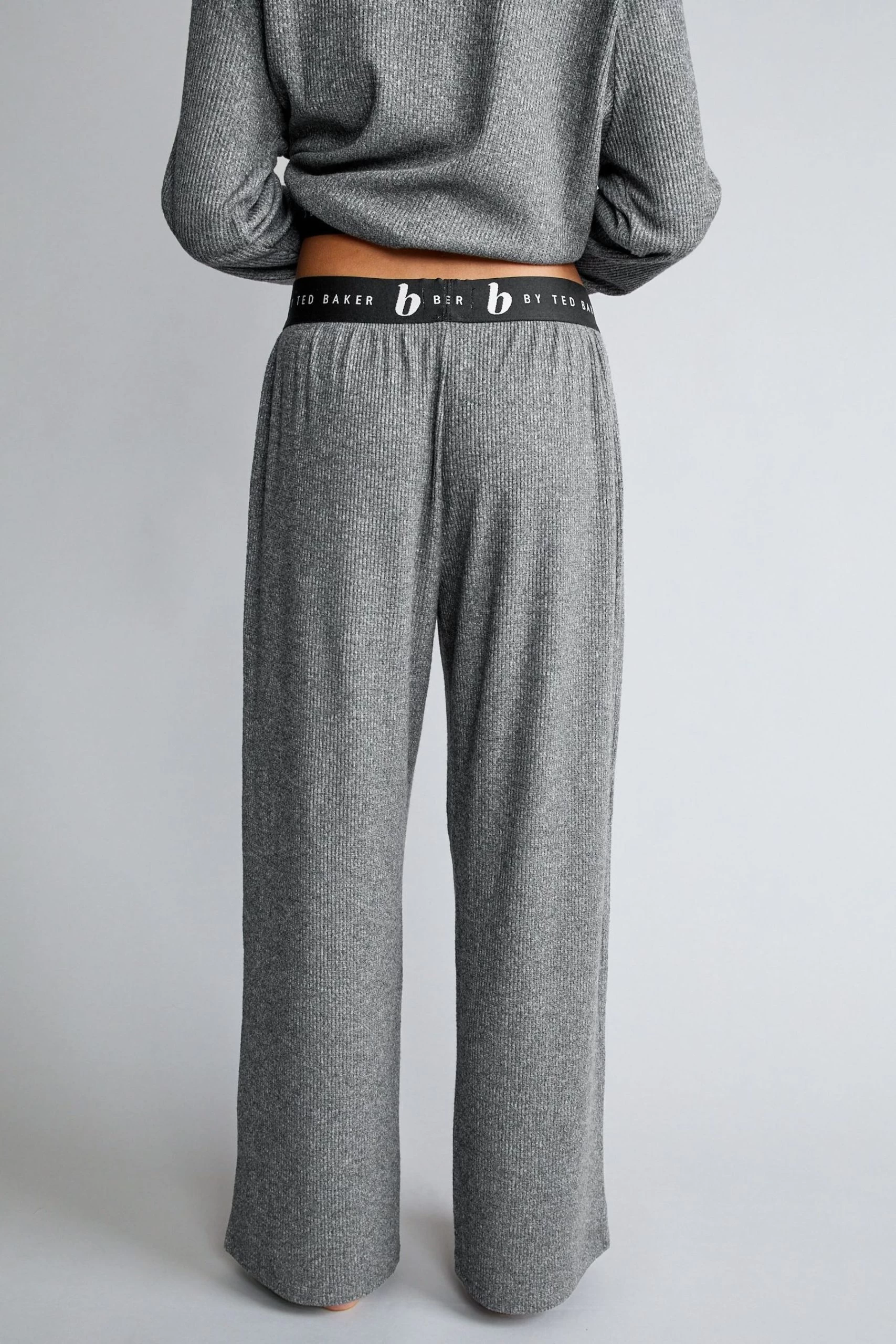 B By Ted Baker Rib Loungewear Trousers 5 B By Ted Baker Rib Loungewear Trousers - Image 3