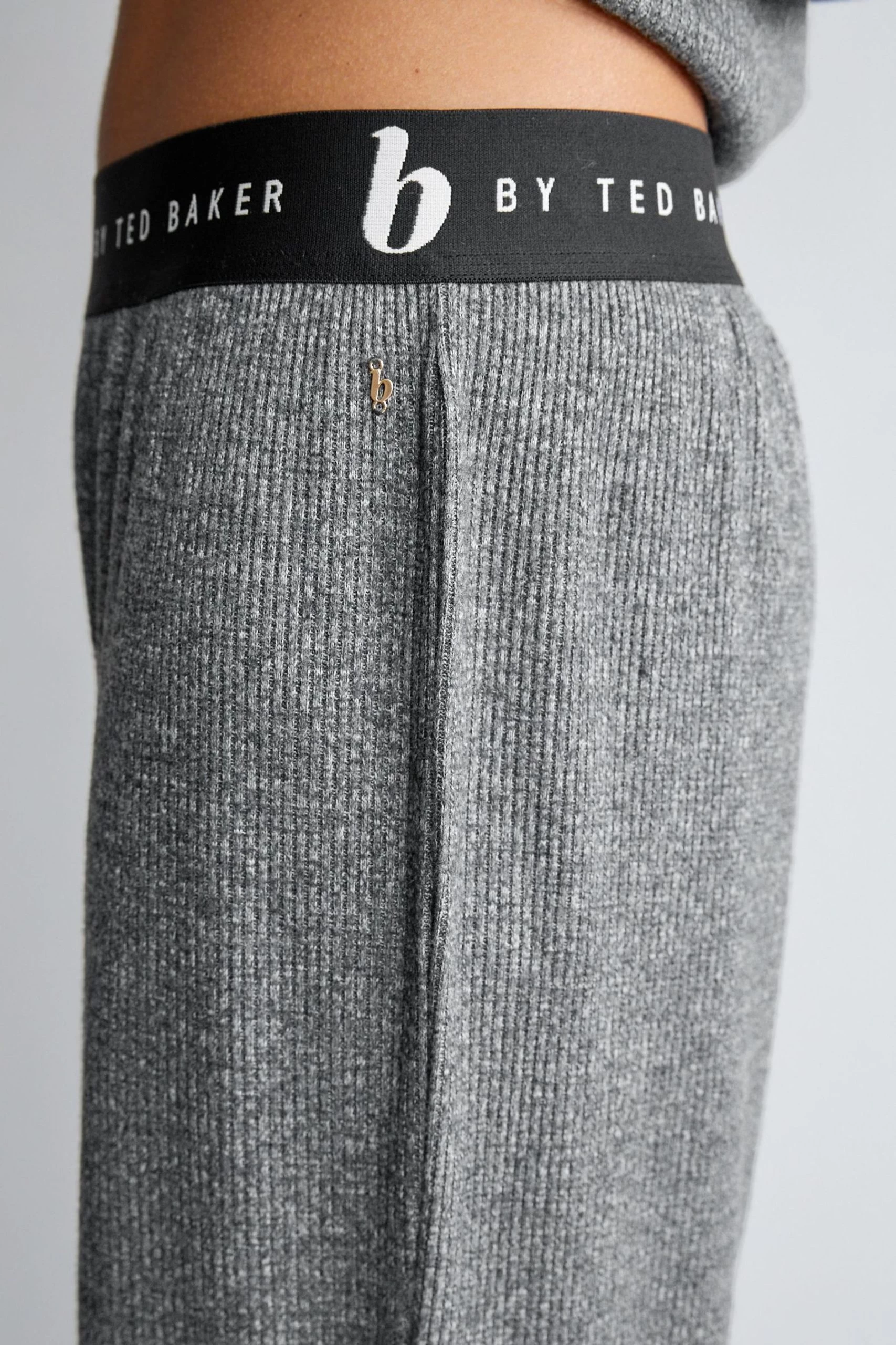 B By Ted Baker Rib Loungewear Trousers 7 B By Ted Baker Rib Loungewear Trousers - Image 5