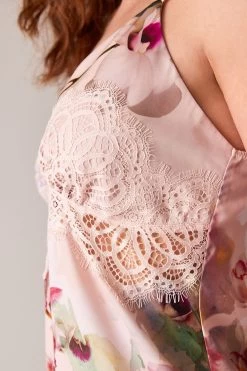 B By Ted Baker Pink Satin Slip With Lace Details 16 B By Ted Baker Pink Satin Slip With Lace Details -Ted Baker Shop A61 426s6