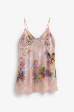 B By Ted Baker Pink Satin Slip With Lace Details 19 B By Ted Baker Pink Satin Slip With Lace Details -Ted Baker Shop A61 426s9
