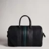 Ted Baker Black Evyday Striped Pu Holdall Bag 2 Ted Baker Black Evyday Striped Pu Holdall Bag -Ted Baker Shop A83287s