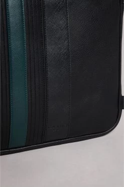 Ted Baker Nevver Black Striped Pu Document Bag 8 Ted Baker Nevver Black Striped Pu Document Bag -Ted Baker Shop A83291s3