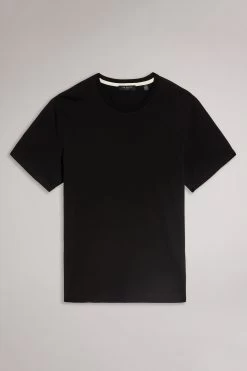 Ted Baker Hawking Black Plain T-Shirt 13 Ted Baker Hawking Black Plain T-Shirt -Ted Baker Shop A94960s5