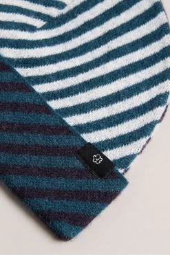 Ted Baker Navy Blue Inferne Boucle House Check Hat 7 Ted Baker Navy Blue Inferne Boucle House Check Hat -Ted Baker Shop C00725s3