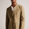 Ted Baker Slim Fit Natural Cleevej Cotton Linen Jacket 1 Ted Baker Slim Fit Natural Cleevej Cotton Linen Jacket -Ted Baker Shop C24896s