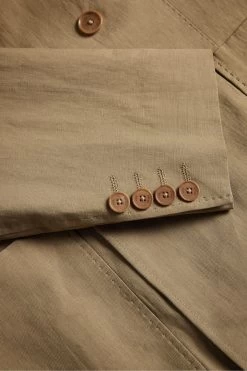 Ted Baker Slim Fit Natural Cleevej Cotton Linen Jacket 15 Ted Baker Slim Fit Natural Cleevej Cotton Linen Jacket -Ted Baker Shop C24896s7