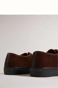 Ted Baker Brown Kantens Choc Effect Suede Hybrid Shoes -Ted Baker Shop C29795s3