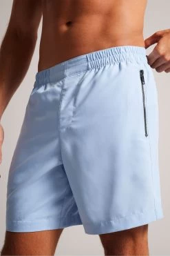 Ted Baker Blue Nairdal Plain Swimshorts