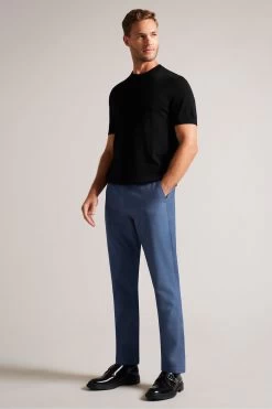 Ted Baker Blue Portmay Irvine Slim Fit Trousers 9 Ted Baker Blue Portmay Irvine Slim Fit Trousers -Ted Baker Shop C63147s3