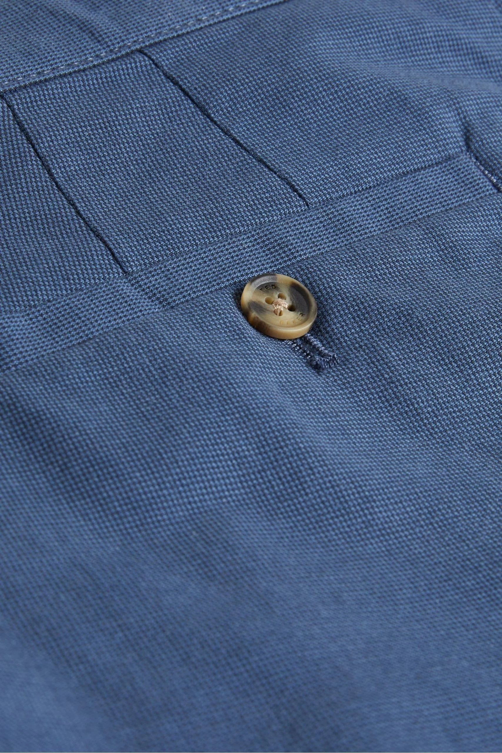 Ted Baker Blue Portmay Irvine Slim Fit Trousers 6 Ted Baker Blue Portmay Irvine Slim Fit Trousers - Image 4