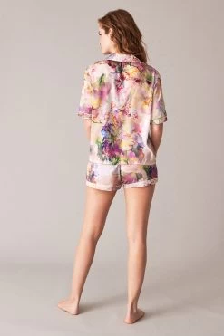 B By Ted Baker Satin Button Through Short Pyjama Set -Ted Baker Shop C67 272s2