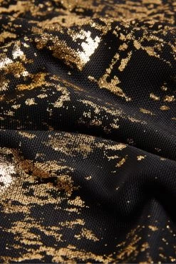 Ted Baker Sofiy Foil Print Mesh Black Top 11 Ted Baker Sofiy Foil Print Mesh Black Top -Ted Baker Shop C83035s5