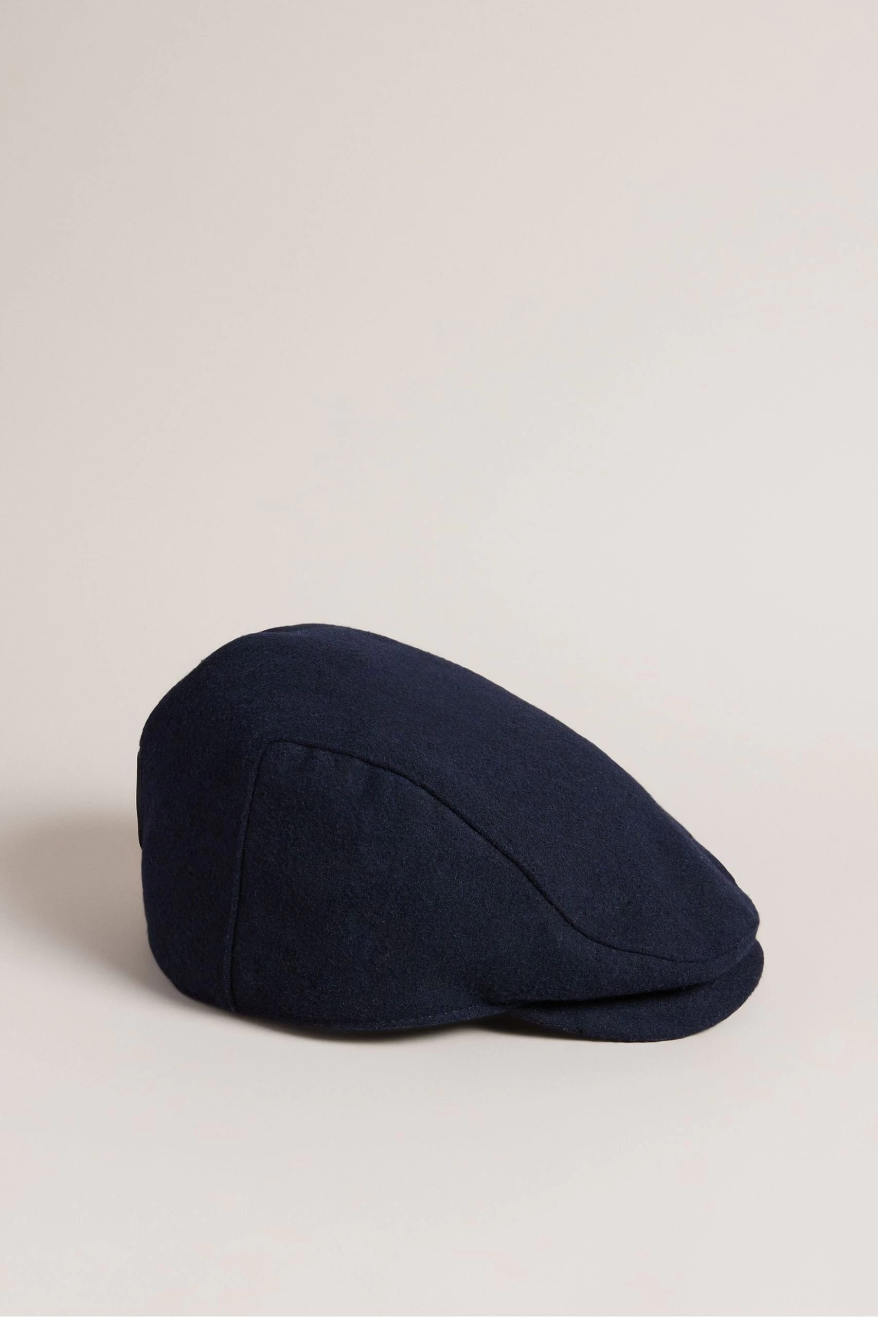 Ted Baker Blue Alfrede Flat Cap 3 Ted Baker Blue Alfrede Flat Cap