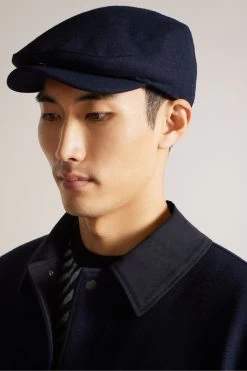 Ted Baker Blue Alfrede Flat Cap 9 Ted Baker Blue Alfrede Flat Cap -Ted Baker Shop C86905s4