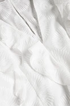 Ted Baker Janeio White Ruffle Sleeve Broderie Top 15 Ted Baker Janeio White Ruffle Sleeve Broderie Top -Ted Baker Shop C89850s7