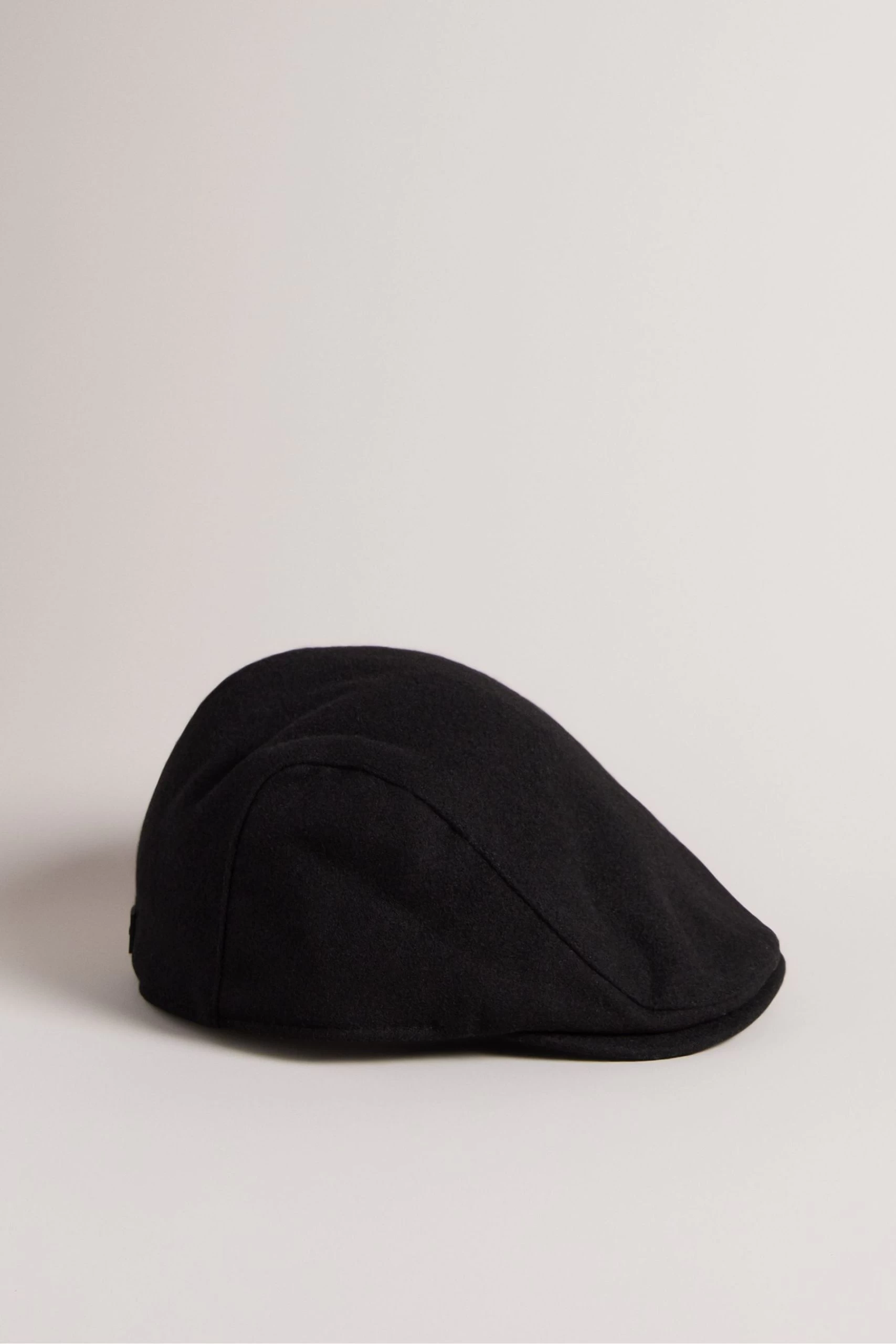 Ted Baker Alfrede Black Flat Cap 3 Ted Baker Alfrede Black Flat Cap