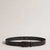 Ted Baker Linded Black Embossed Leather Belt 2 Ted Baker Linded Black Embossed Leather Belt -Ted Baker Shop D15526s