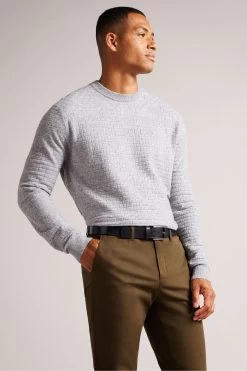 Ted Baker Linded Black Embossed Leather Belt 9 Ted Baker Linded Black Embossed Leather Belt -Ted Baker Shop D15526s4