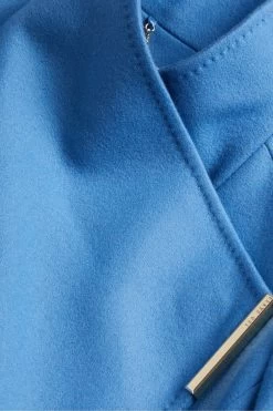 Ted Baker Blue Mid Length Wool Wrap Coat 11 Ted Baker Blue Mid Length Wool Wrap Coat -Ted Baker Shop D17451s5