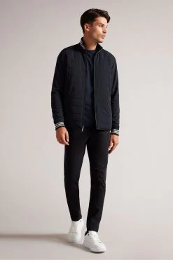 Ted Baker Hemis Blue Long Sleeved Reversible Nylon Zip Through Jacket 9 Ted Baker Hemis Blue Long Sleeved Reversible Nylon Zip Through Jacket -Ted Baker Shop D19428s3