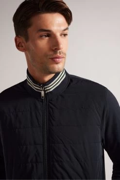 Ted Baker Hemis Blue Long Sleeved Reversible Nylon Zip Through Jacket 10 Ted Baker Hemis Blue Long Sleeved Reversible Nylon Zip Through Jacket -Ted Baker Shop D19428s4