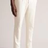 Ted Baker Natural Dacite Halden Tapered Fit Trousers 1 Ted Baker Natural Dacite Halden Tapered Fit Trousers -Ted Baker Shop D19430s