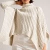 Ted Baker Natural Joilla Funnel Neck Jumper 1 Ted Baker Natural Joilla Funnel Neck Jumper -Ted Baker Shop D25800s