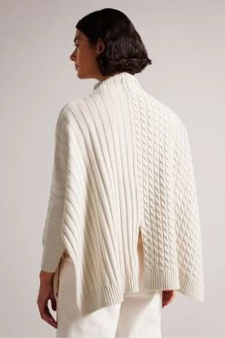 Ted Baker Natural Joilla Funnel Neck Jumper -Ted Baker Shop D25800s2